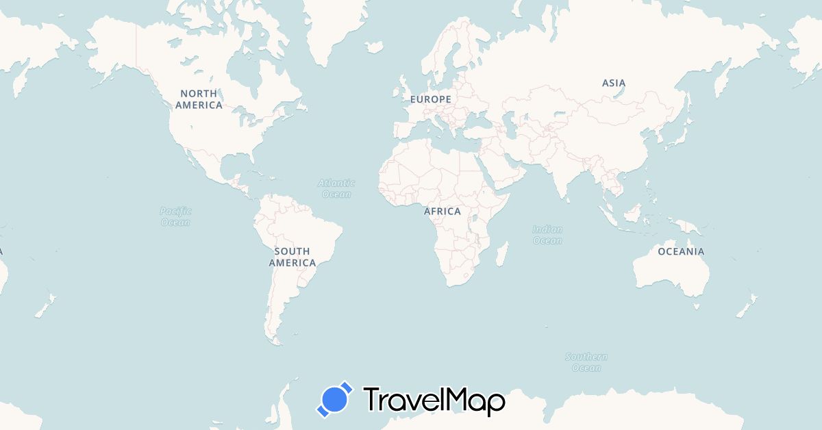 TravelMap itinerary: driving in Antigua and Barbuda, Anguilla, Bermuda, Belize, Canada, Costa Rica, Cuba, Dominican Republic, France, Greenland, Guatemala, Haiti, Jamaica, Montserrat, Netherlands, Panama, United States, British Virgin Islands (Europe, North America)